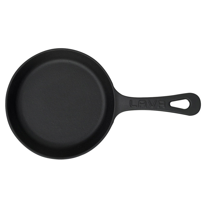 LAVA CAST IRON Lava Enameled Cast Iron Skillet Wayfair